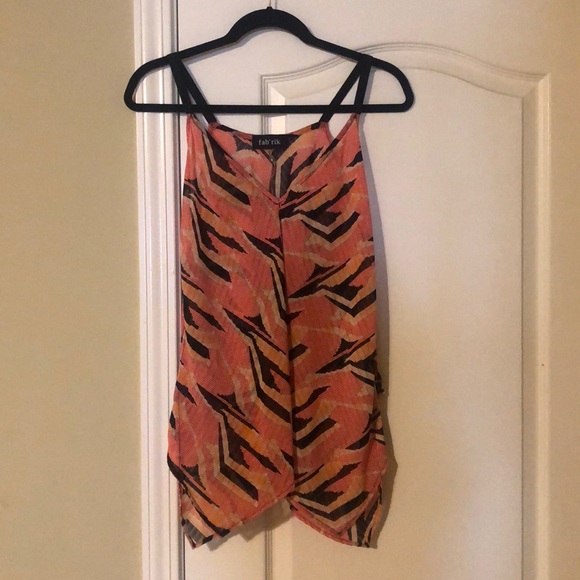 Patterned tank top - Picture 1 of 2